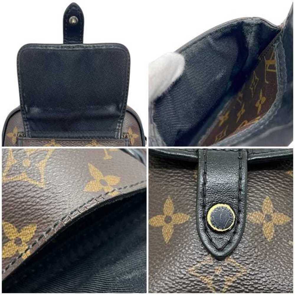 LOUIS VUITTON Authentic Black Monogram Leather Love Shoulder Bag - Picture 6 of 11